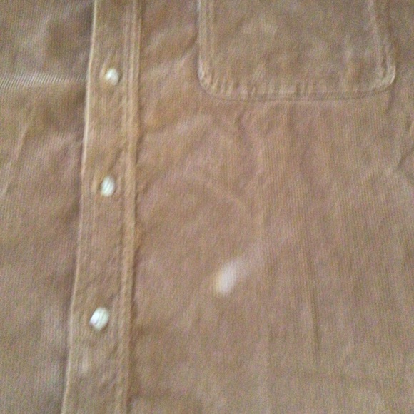 Vintage planet Mars snickers long sleeves coudoroy button down shirt size XL - Picture 10 of 10